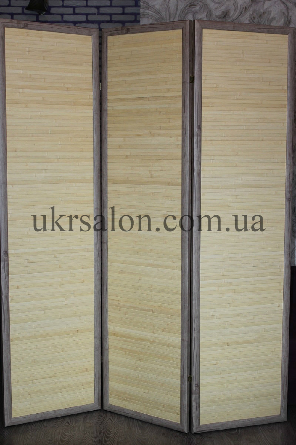 Ширма Бамбукова двостороння