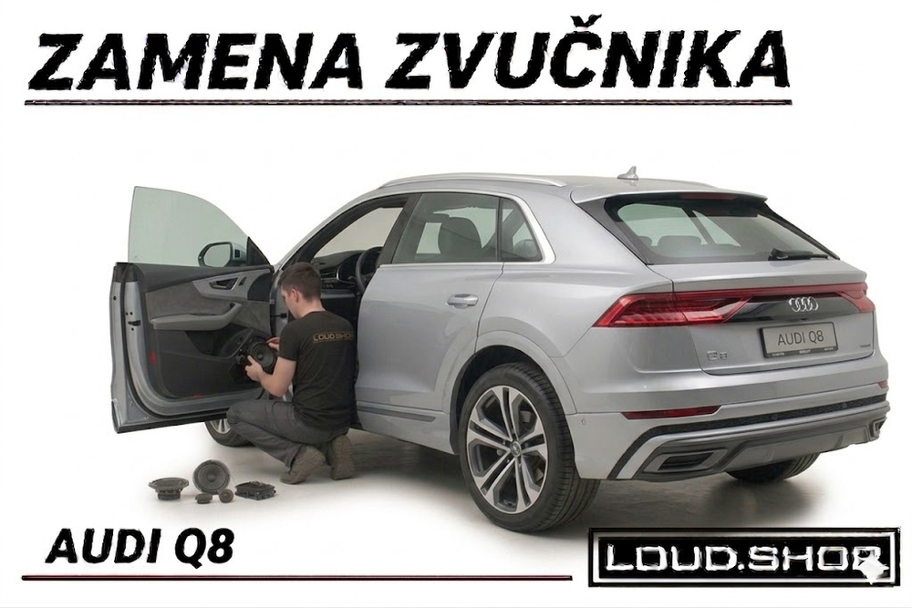 Komplet Zvučnika Audi Q7