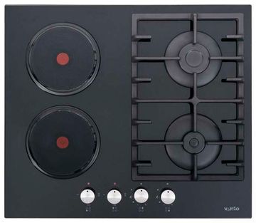 Варильна поверхня комбінована VENTOLUX HSF622-B3G C (BK)