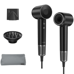 Комплект фен Laifen Swift Premium професійний із сумкою, 2 насадки, чорний