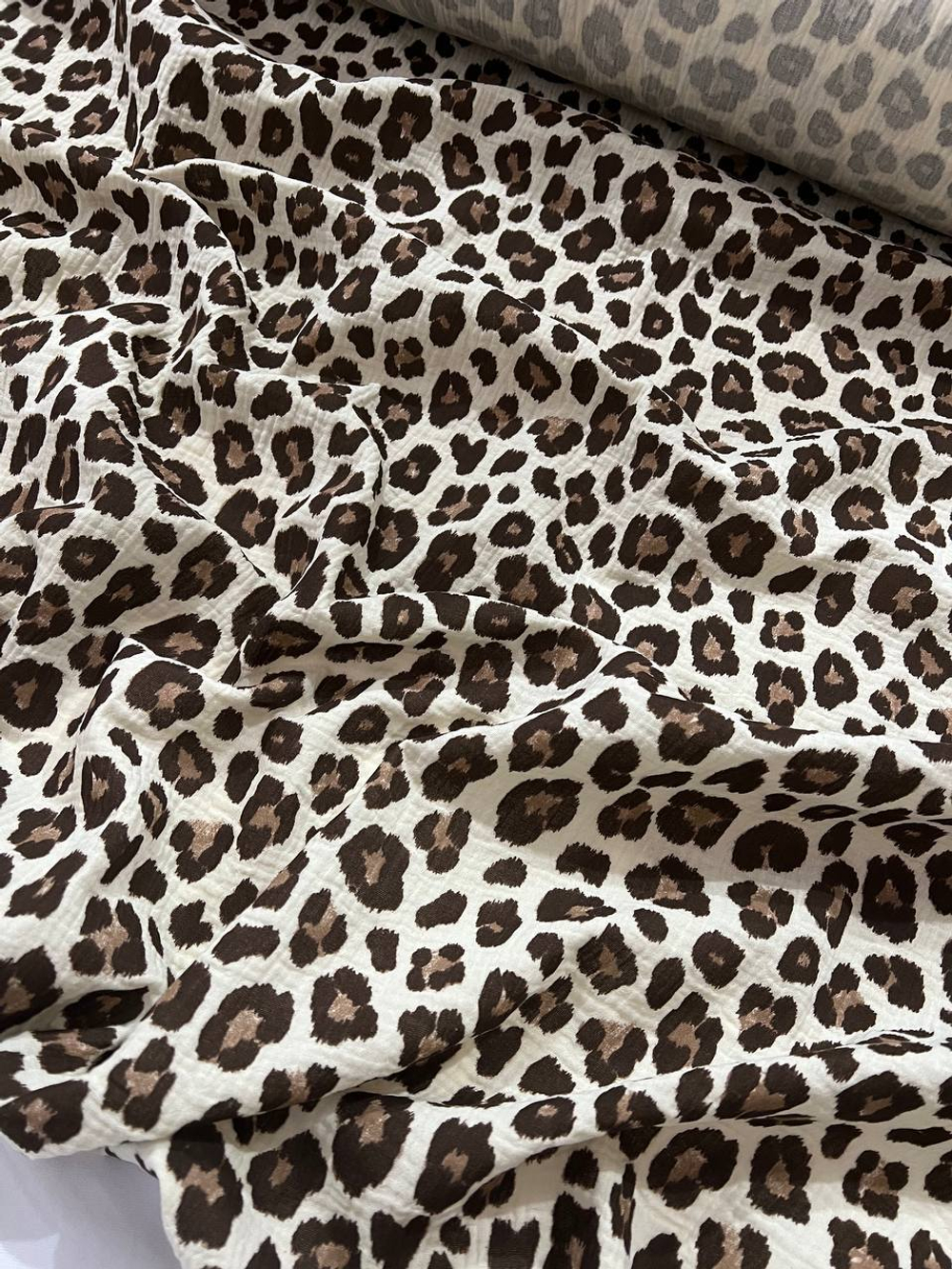 Муслин жатый принт