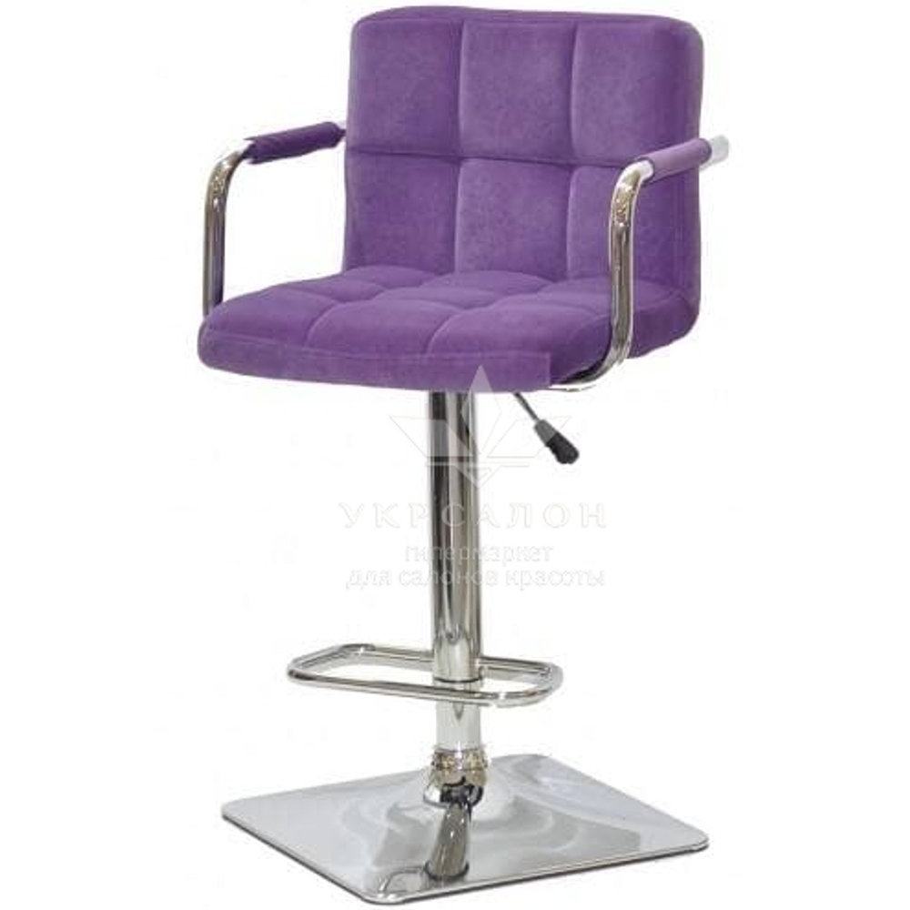 Стульчик для визажа Lion plus quadro Velor