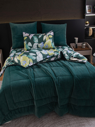 Комплект постельного белья Сатин Velouria Luxe с Одеялом VL016