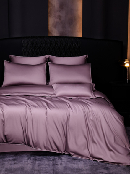 Комплект постельного белья Однотонный Сатин Премиум OCP008