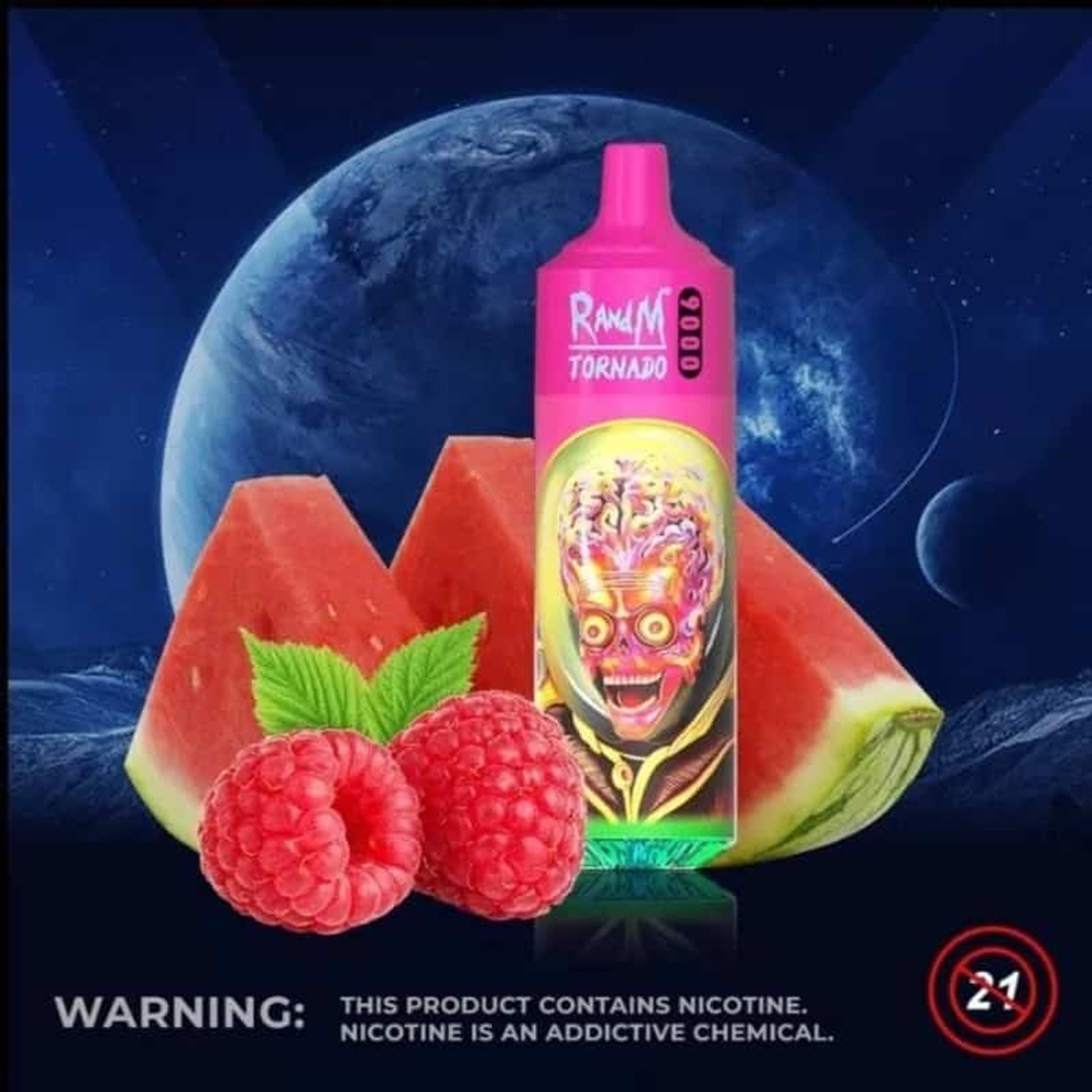 RandM Tornado 9000 Raspberry Watermelon 5% nic