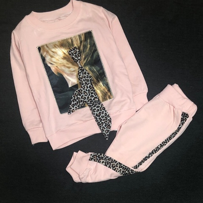 Костюм 2в1: світшот, штани "Леді", двунитка ТМ "Babydoss"