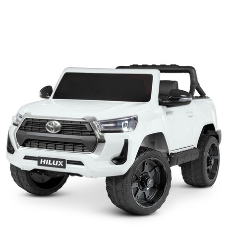 Дитячий електромобіль джип Toyota Hilux 4WD M 4919EBLR