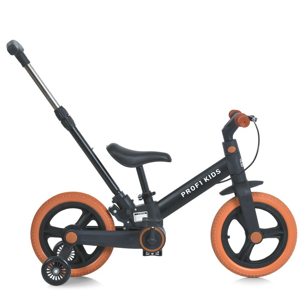 Дитячий велосипед-трансформер Profi Kids MB 1021 з батьківською ручкою