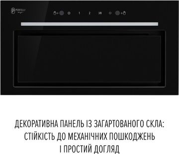 Витяжка Perfelli DESIGN FILINI 5 NERO SILENZIO