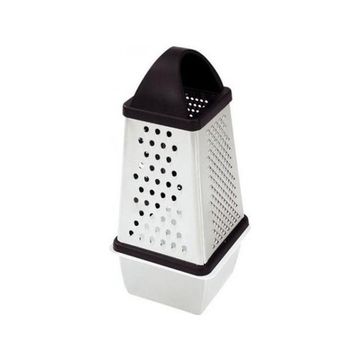 Тертка з контейнером чотиригранна Lessner 10062