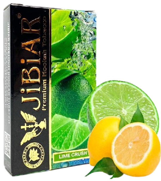 Табак Jibiar Lime Crush (Джибиар Лайм Краш - Лайм Лимон) 50г