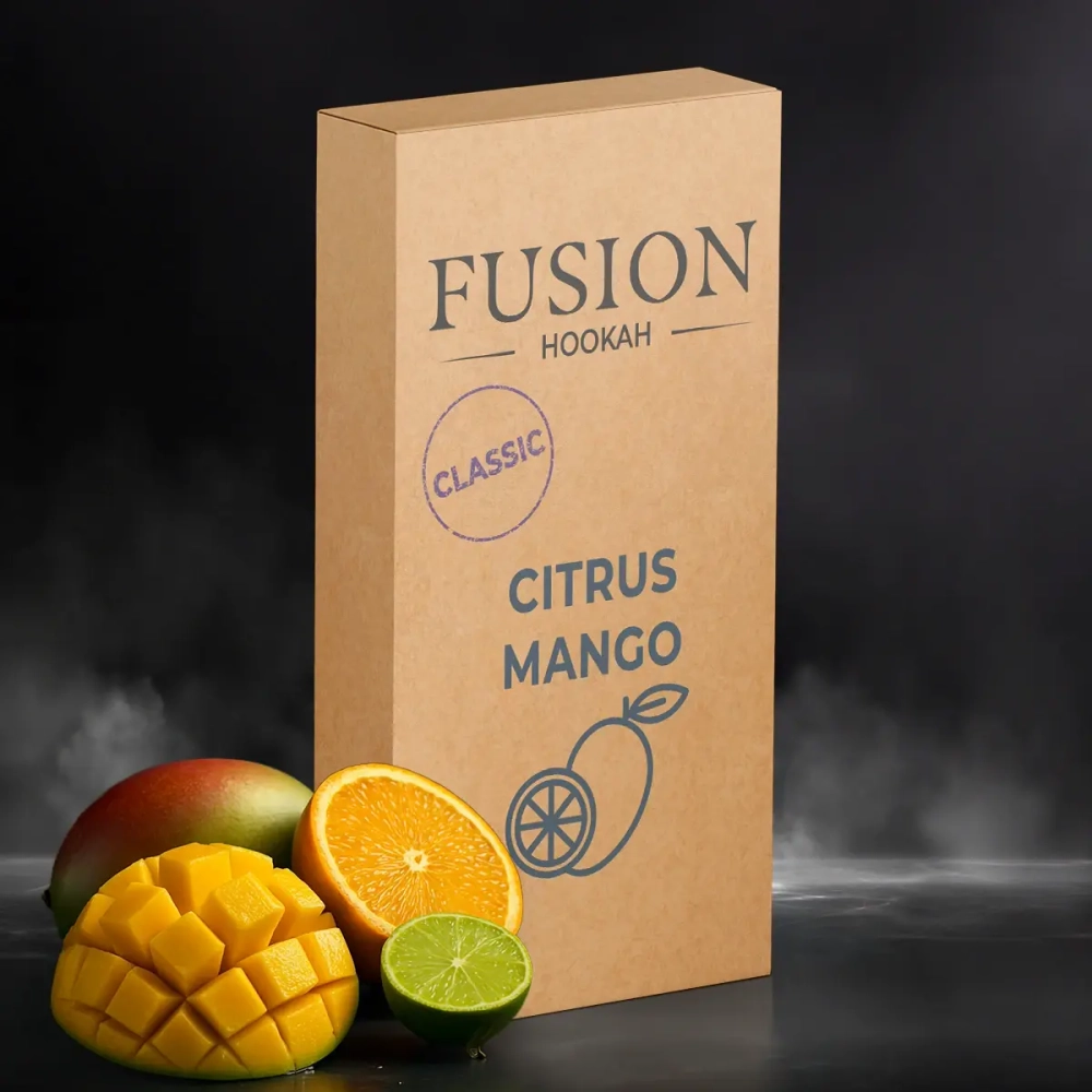 Табак для кальяна Fusion Classic Citrus Mango(Фьюжин Классик Цитрус Манго) 100г