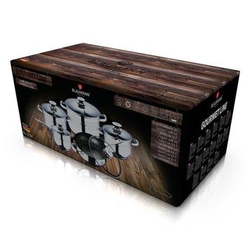 Набір каструль з нерж. стали 10 попер. Blaumann BL-3164