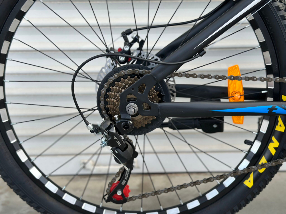 Велосипед гірський підлітковий 24 дюйми Toprider 611 обладнання Shimano