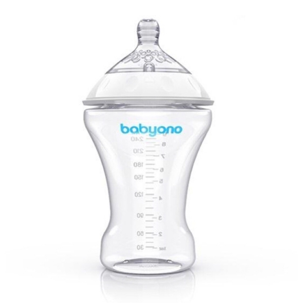 Пляшечка антиколікова  Natural Nursing. 260 мл, ТМ "BabyOno"