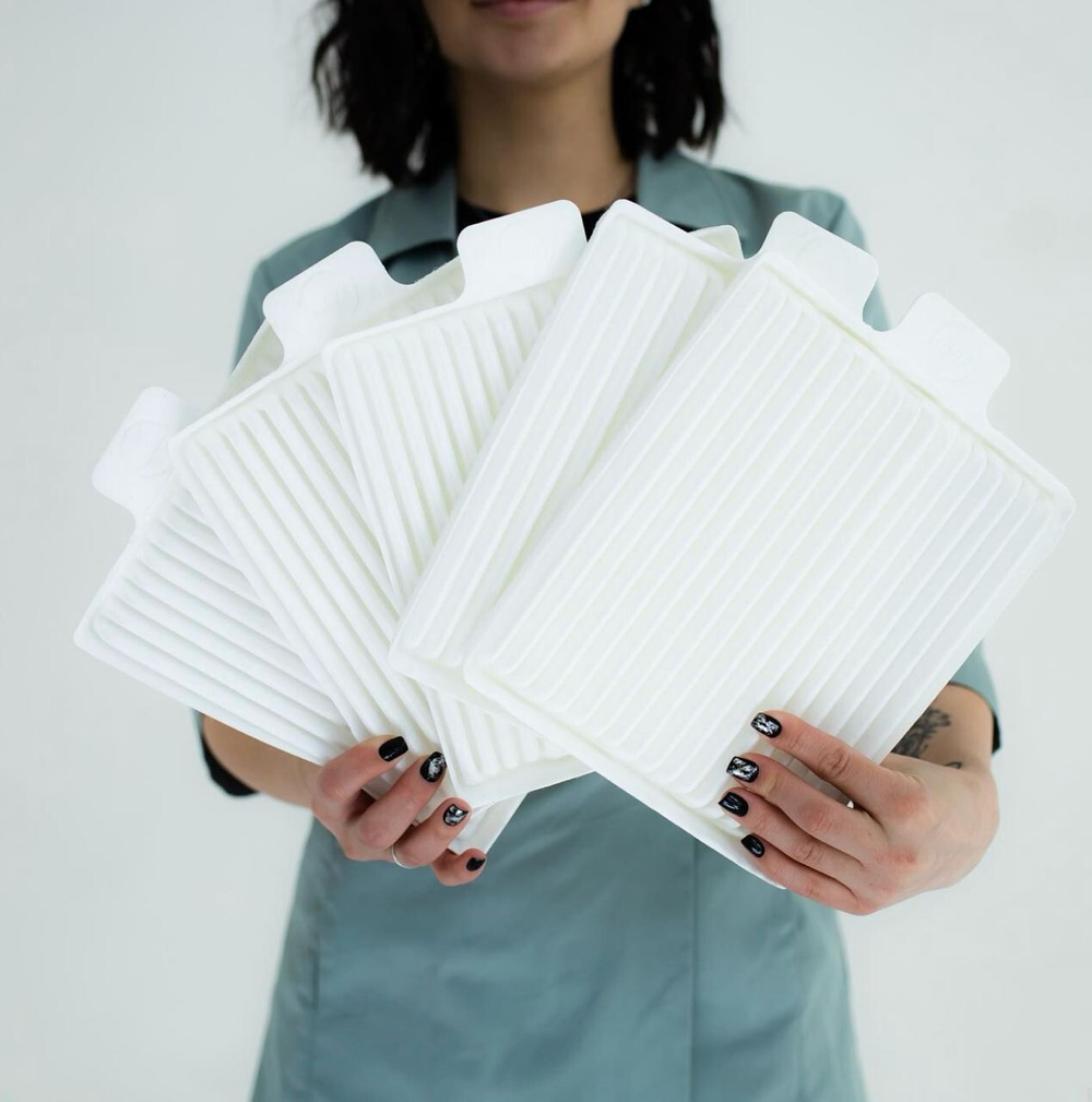 Комплект універсальних 5 штук HEPA фільтрів для витяжок Teri