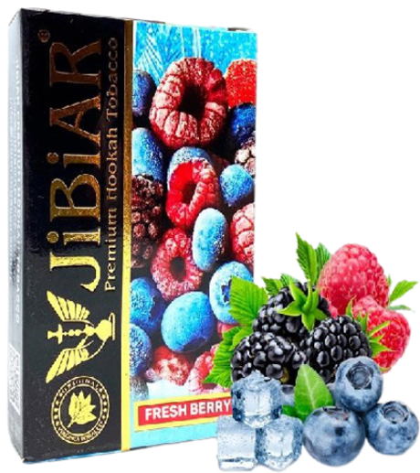 Табак Jibiar Fresh Berry (Джибиар Свежий Ягодный Микс) 50г