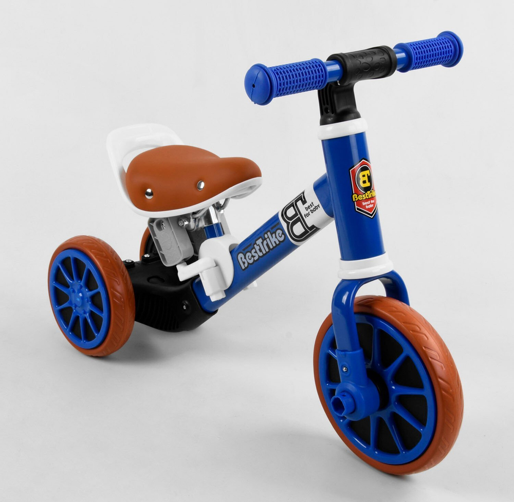 Дитячий триколісний велосипед-біговел Best Trike 2 в 1