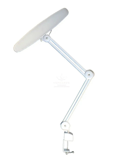 Настільна світлодіодна безтіньова лампа Global Fashion 9501, 24 Вт, біла