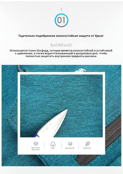 Рюкзак для повседневки и путешествий