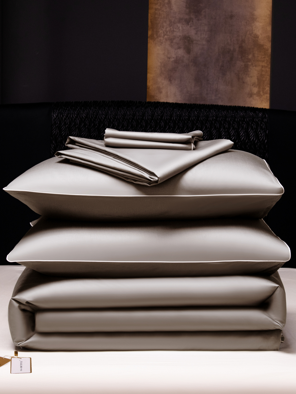 Комплект постельного белья Однотонный Сатин Премиум OCP006