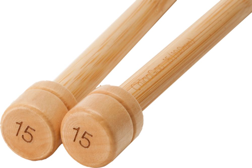 Cпицы ChiaoGoo Single Points (30 cm), Natural