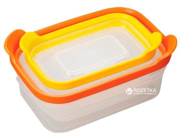 Набір прямокутних харчових контейнерів Joseph Joseph Nest 2 шт (81012)