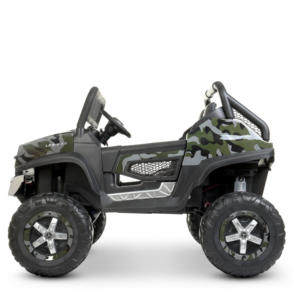 Детский двухместный электромобиль джип Mercedes M 4133EBLRS
