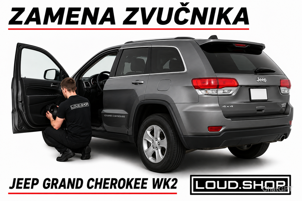 Komplet Zvučnika Jeep Grand Cherokee WK2 ( 2010-2022)
