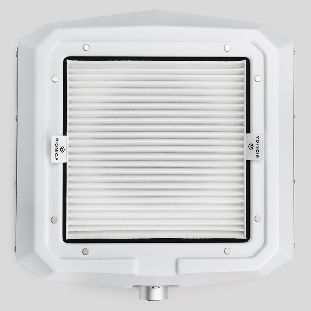 Настільна витяжка для манікюру з фільтром HEPA Bioniqa Tabletop H+ V1 White