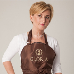 Фартук для мастера Gloria коричневый