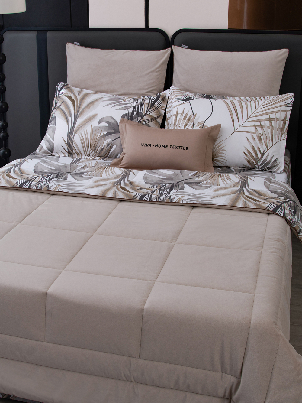 Комплект постельного белья Сатин Velouria Luxe с Одеялом VL014