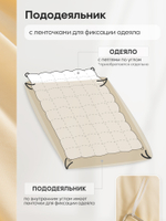 Комплект постельного белья Однотонный Сатин Элитный OCE010