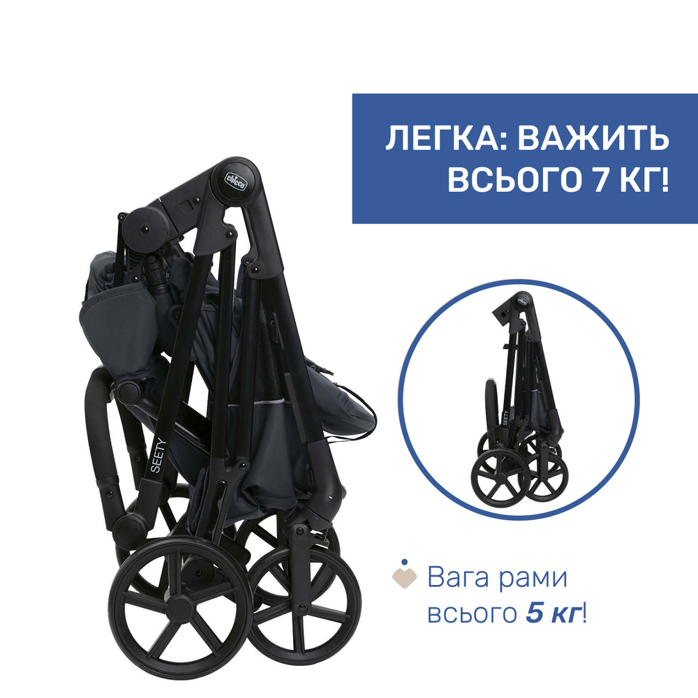 Универсальная коляска 2 в 1 Chicco Seety