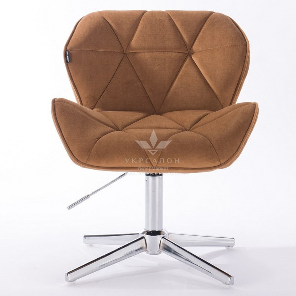 Стільчик клієнта Paris velor cross