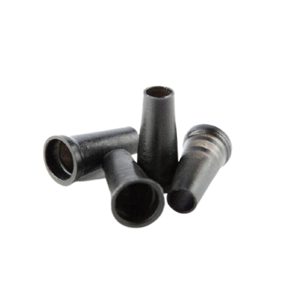 Одноразовые мундштуки для кальяна Конус с бортом черные (1п-100шт)