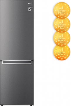Двокамерний холодильник LG GW-B459SLCM
