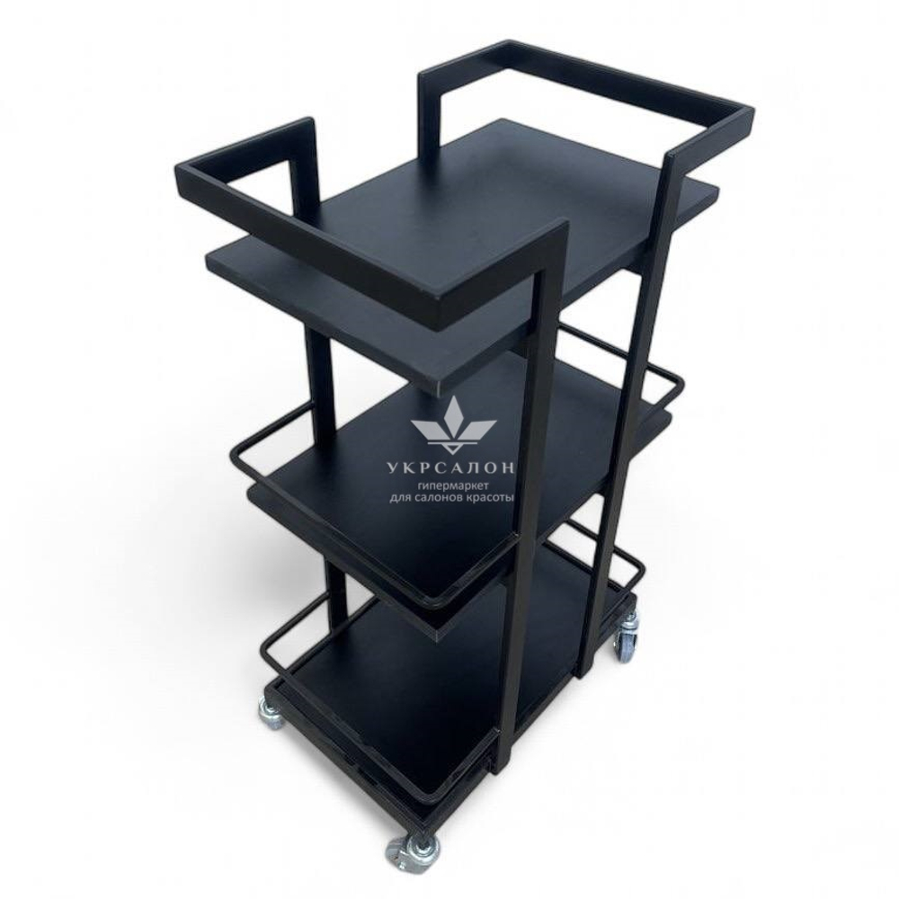 Косметологічний візок Mark 07 Black ДСП