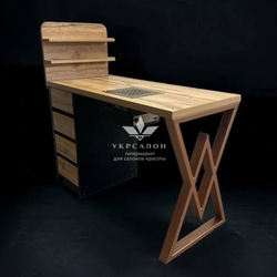 Маникюрный стол Mark SM-100 plus с надстройкой Bronza