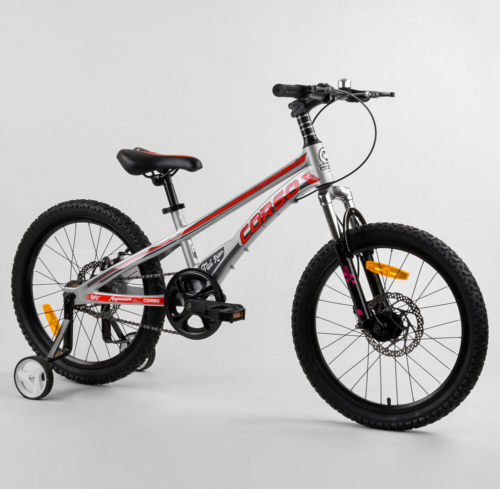 Детский спортивный велосипед 20 дюймов Corso Speedline магниевый