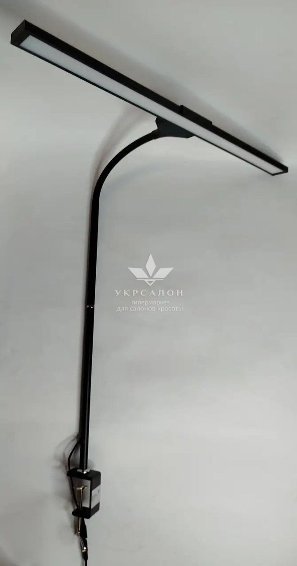 Настольная лампа Global Fashion SM-507 на струбцине, 28 Вт, черная