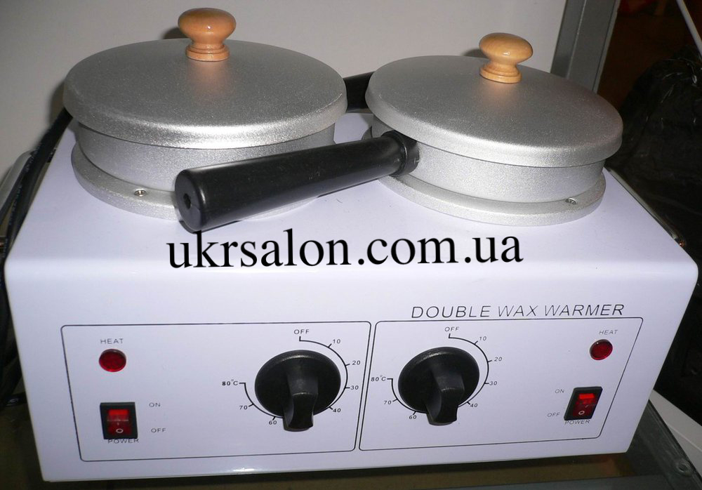 Воскоплав для баночного воску 400 мл х 2 (подвійний) M-2042D