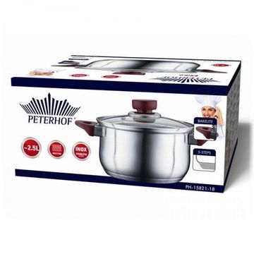Каструля Peterhof PH 15821-18 18 см. 2,5 л.