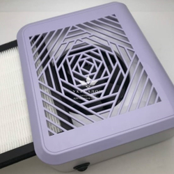 Настольная вытяжка для маникюра Jimdoa-801 с Хеппа фильтром