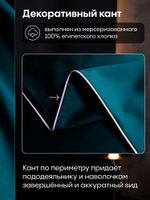 Комплект постельного белья Однотонный Сатин Премиум OCP007