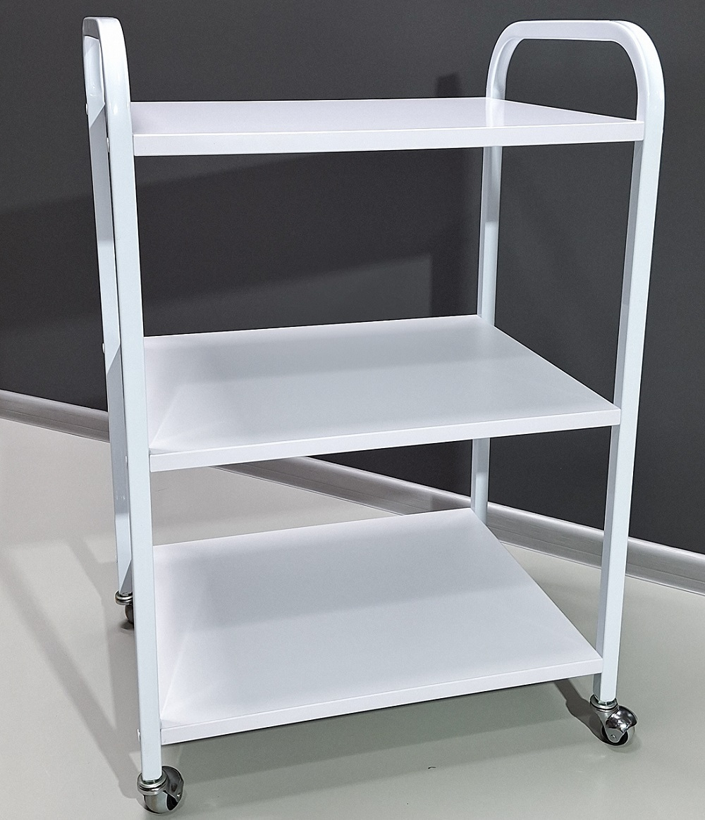 Косметологическая тележка R-24 white