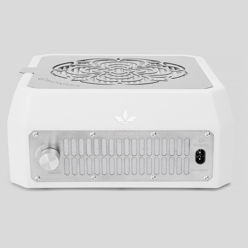 Настольная вытяжка для маникюра с HEPA фильтром Bioniqa Tabletop H V3 White