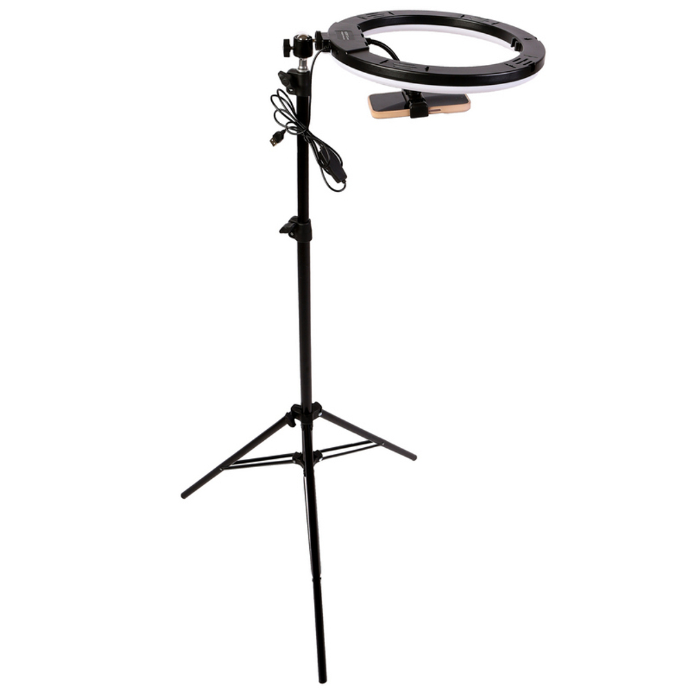 Кольцевая лампа Elexy 33 c функцией работы от повербанка