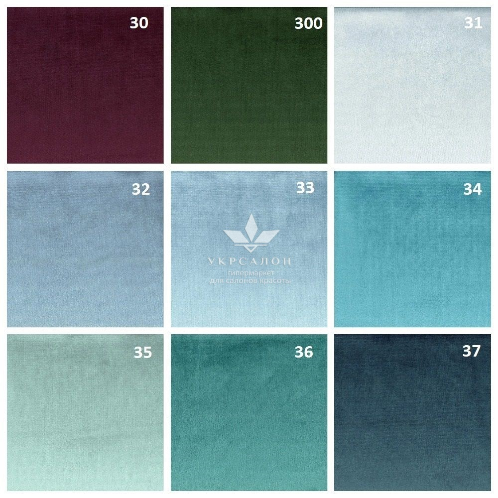 Цветовая палитра велюра