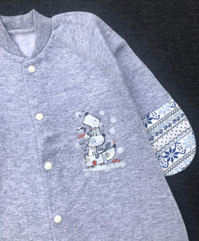 Чоловічок, футер "Happy"